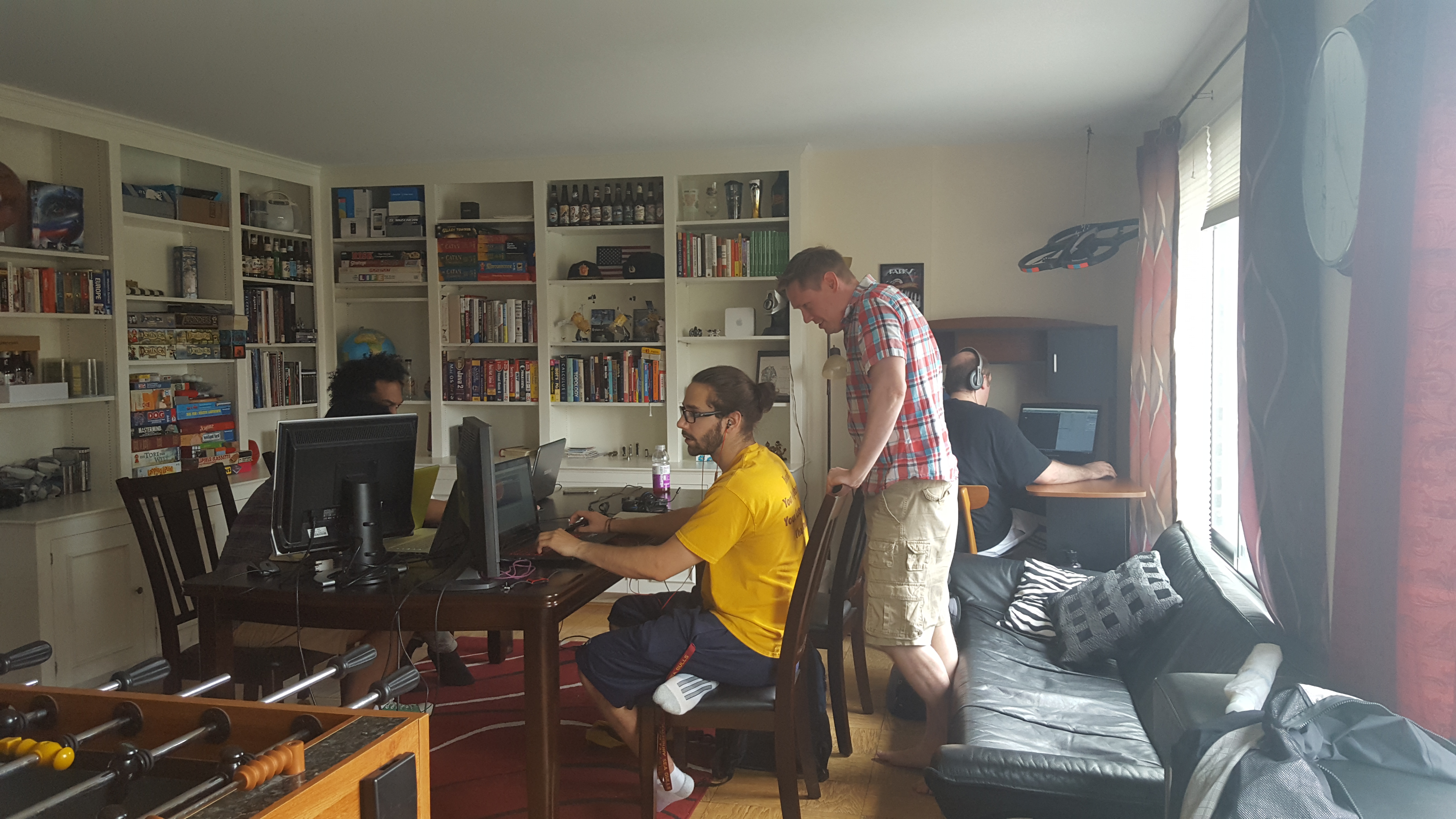 Intergalactic Education HQ in DC teamwork