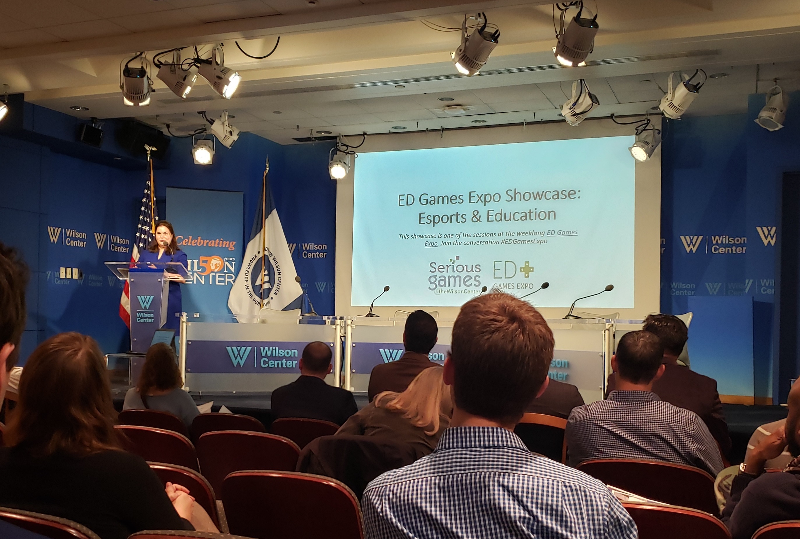 Intergalactic Education's Justin Park attends Dept of Education Games Expo Showcase
