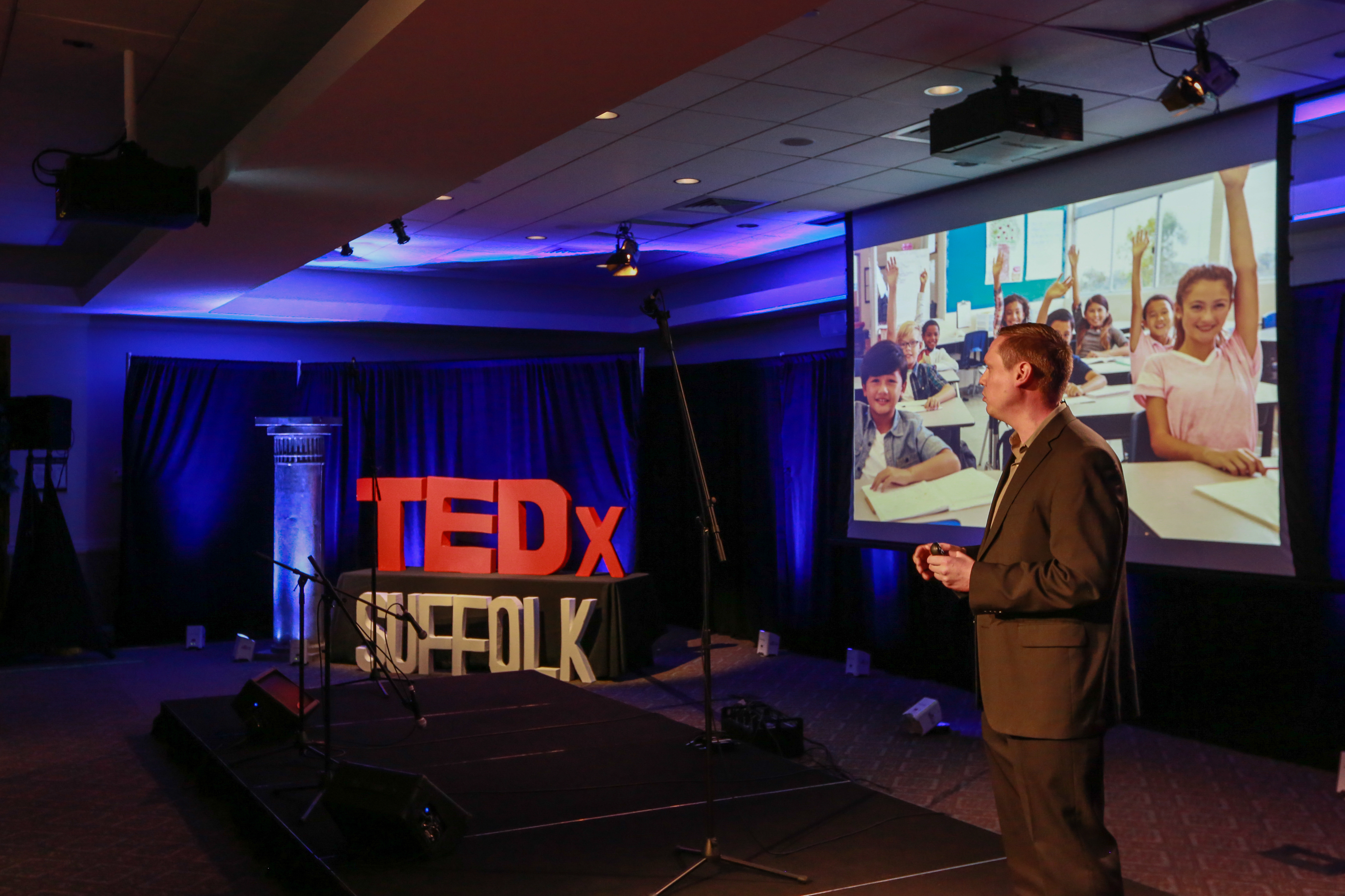 Intergalactic Education's Justin Park speaks at Tedx@Suffolk on the space economy