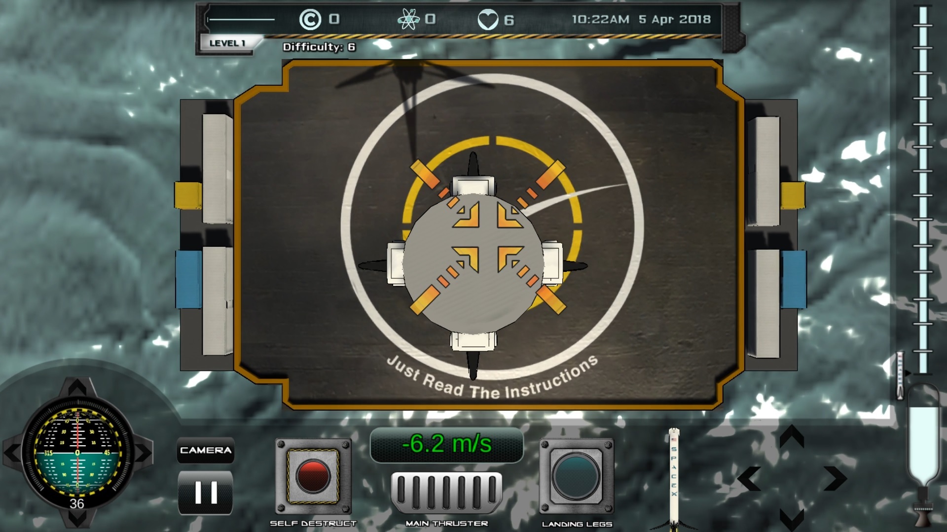 Intergalactic Education Falcon Landing gameplay aligned with Common Core standards