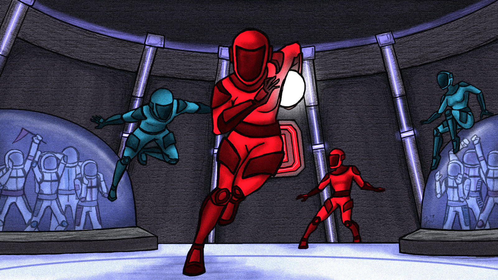 Intergalactic Education Spaceball gameplay aligned with common core standards