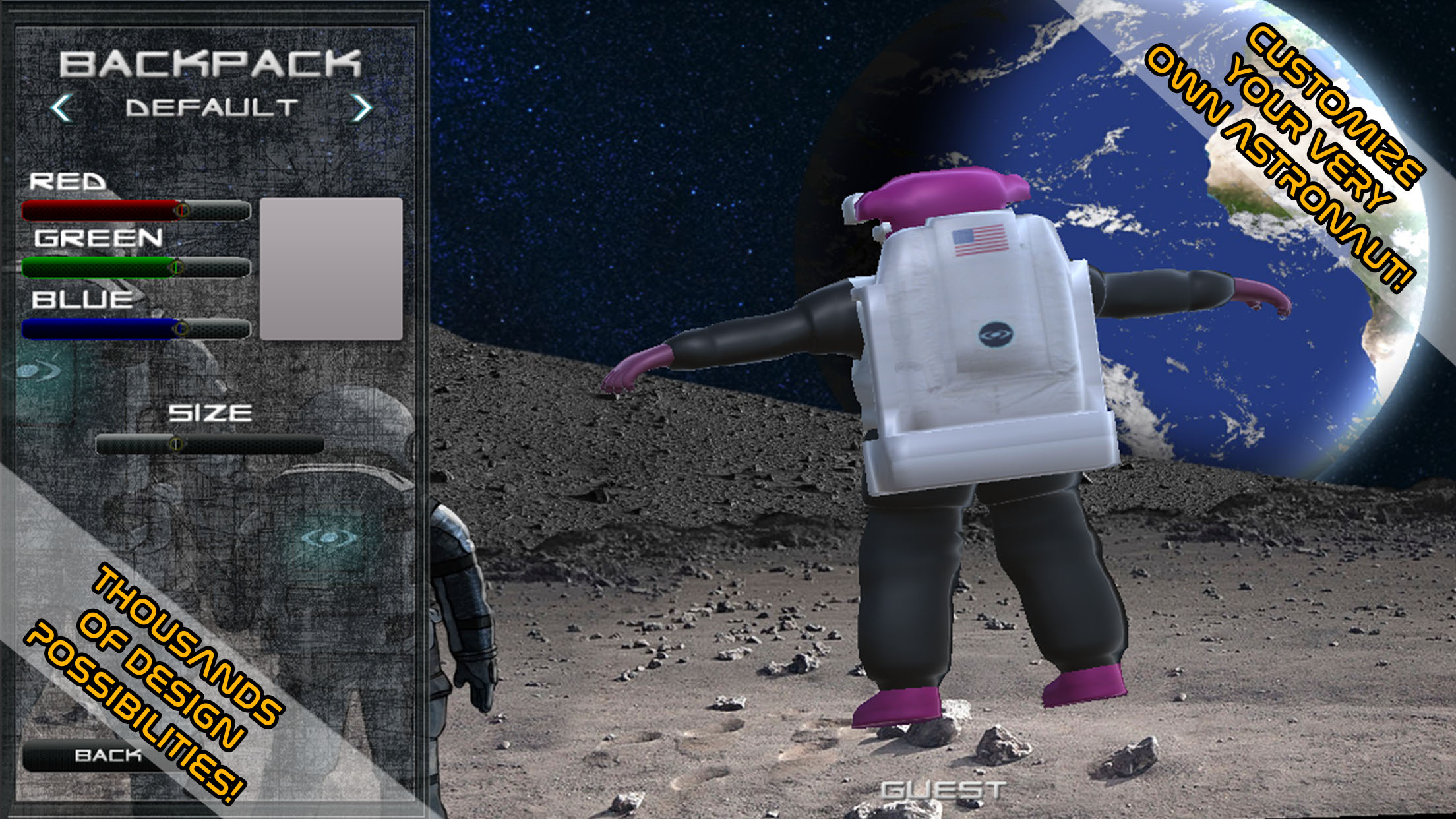 Intergalactic Education e learning STEM screenshot gameplay aligns with Common Core standards